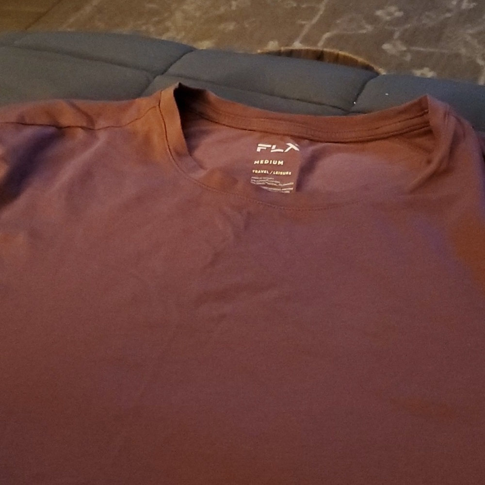 Simple Mauve Crewneck Top